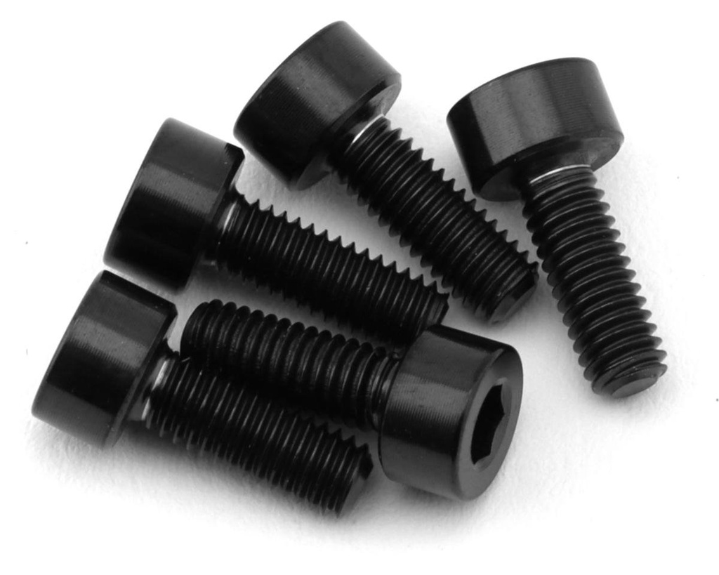 eXcelerate Titanium Socket Head Screw (Black) (5) (3x8mm)