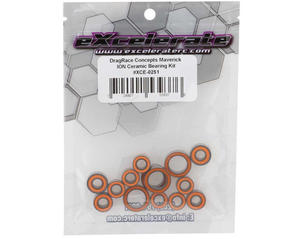 eXcelerate DragRace Concepts Maverick ION Ceramic Bearing Kit