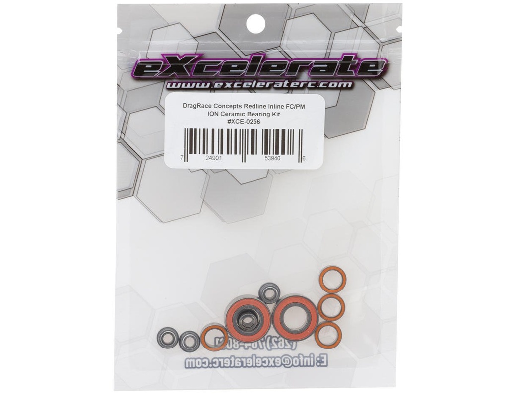 eXcelerate DragRace Concepts Redline Inline ION Ceramic Bearing Kit