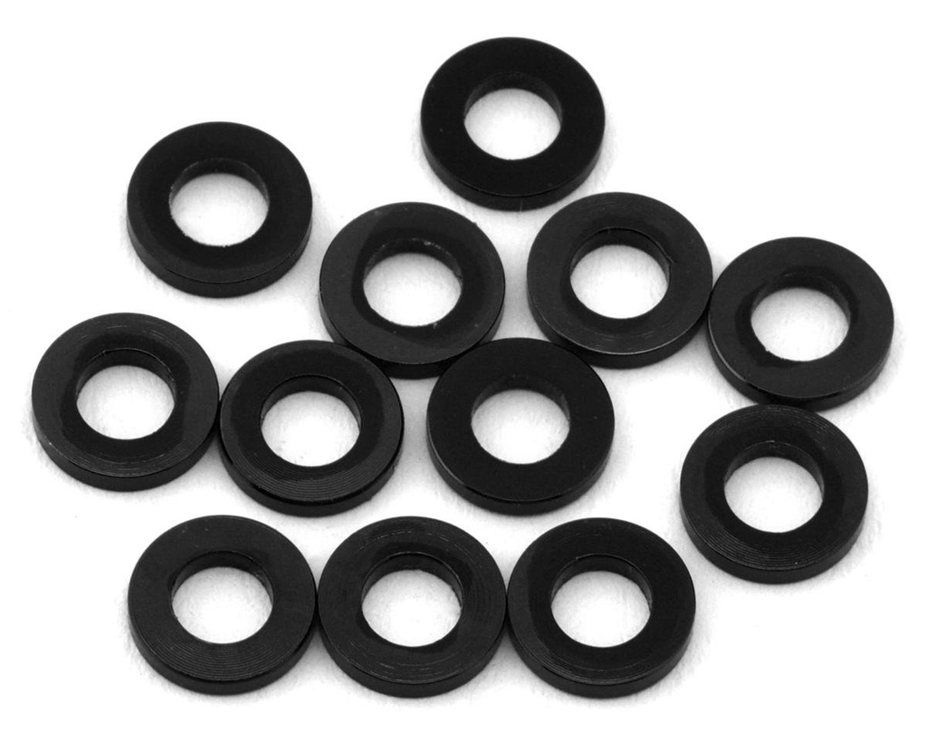 eXcelerate 3x6x0.5mm Aluminum Shims (Black) (12)