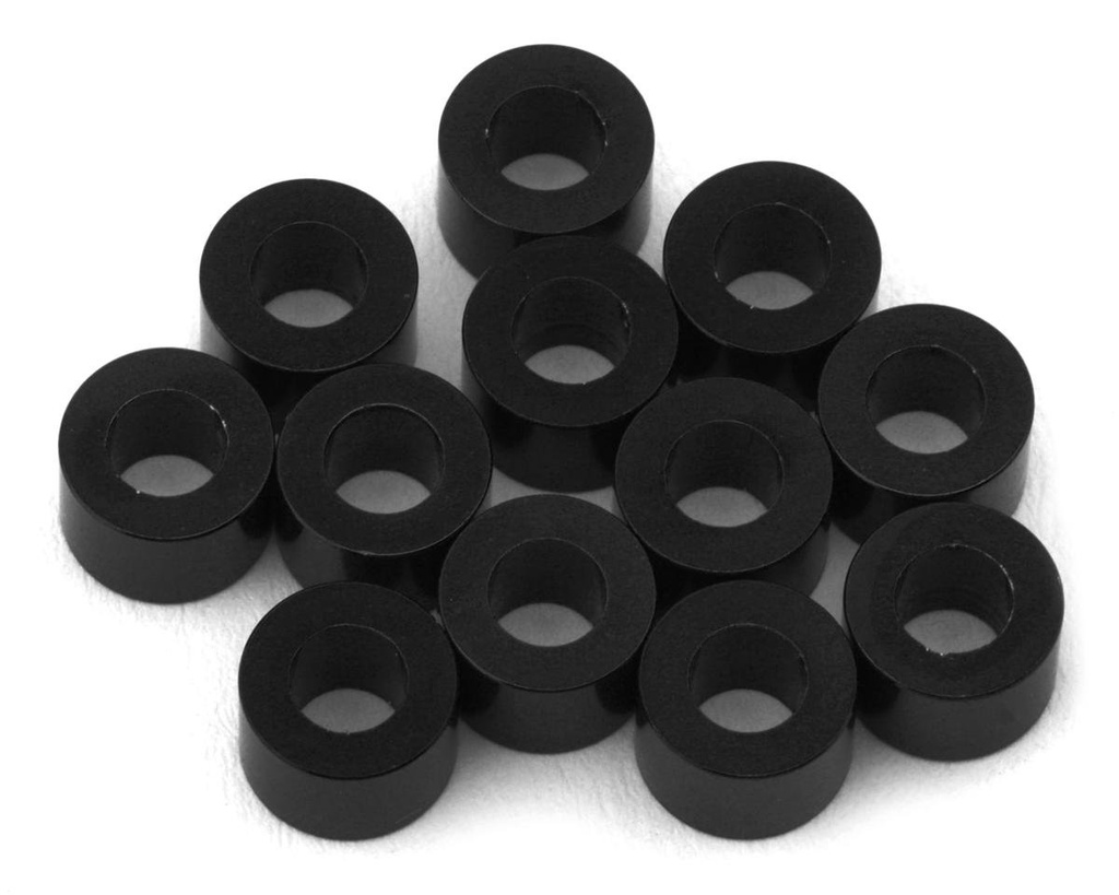 eXcelerate 3x6x4mm Aluminum Shims (Black) (12)