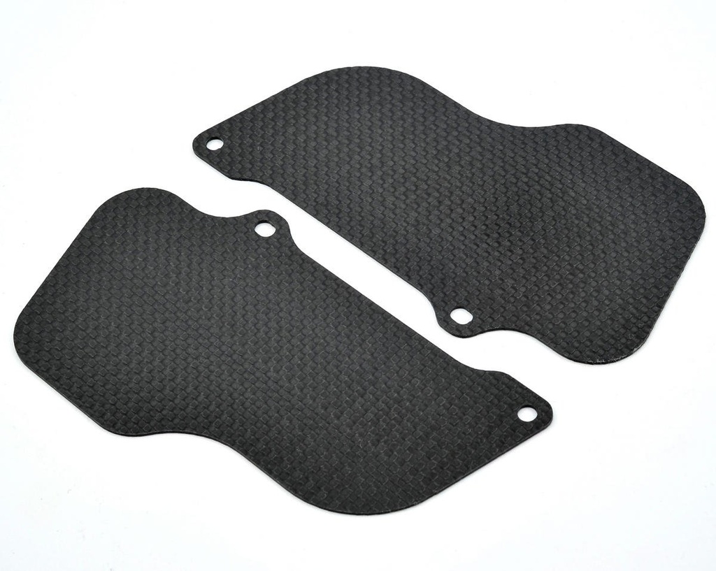 Xtreme Racing 1.2mm Carbon Fiber Rear Wheel Mud Guard Set (2)