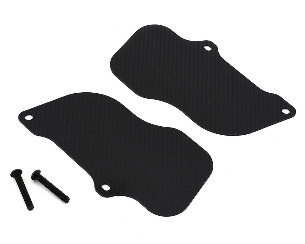 Xtreme Racing 5IVE-B Carbon Fiber Rear Wheel Mud Guards (2)