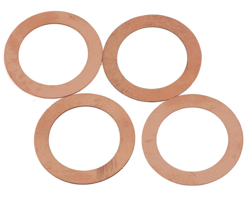 Nova Engines 16x22.5mm .21 Copper Head Gasket Shim Set (0.10/0.15/0.20)