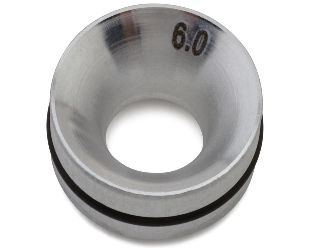 Nova Engines Low Profile Aluminum Carburetor Reducer w/O-Ring (6.0mm)