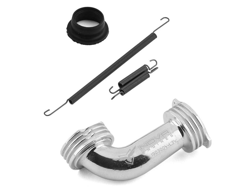 Nova Engines .21 On-Road 34mm Conical Exhaust Manifold (90°/90°)