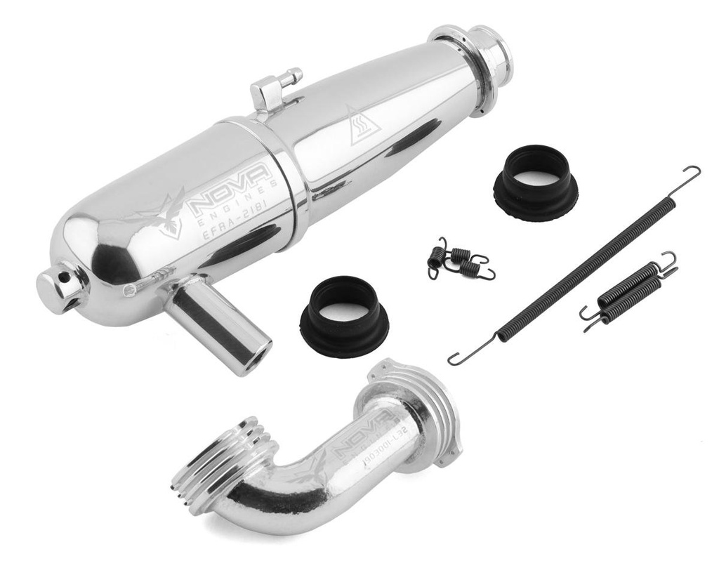 Nova Engines .21 On-Road Pipe w/Manifold (EFRA2181) (90°/30°) (32mm)