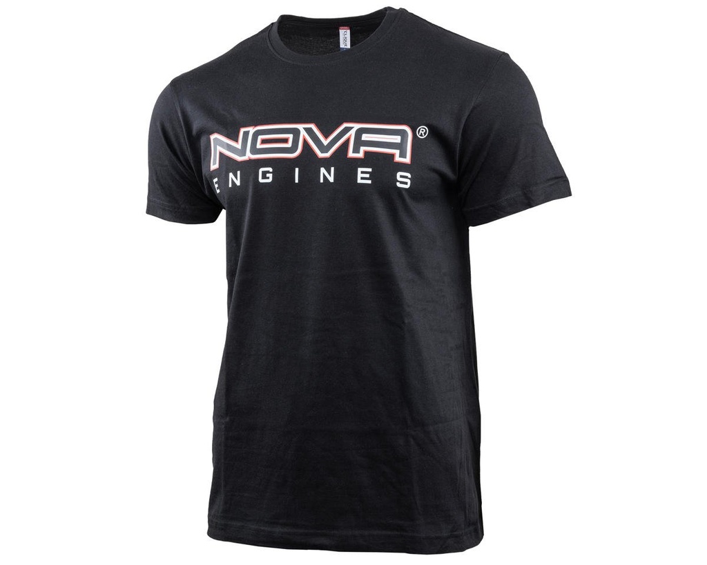 Nova Engines Short Sleeve T-shirt (Black) (2XL)