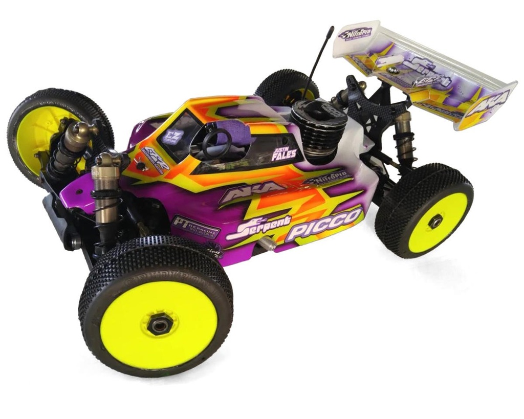 Leadfinger Racing Serpent Assassin 1/8 Buggy Body (Clear) (SRX8/SRX8 Pro)