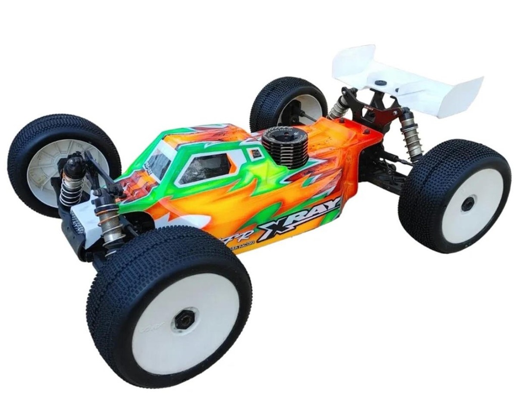 Leadfinger Racing XRAY XT8 Beretta 1/8 Truggy Body (Clear)