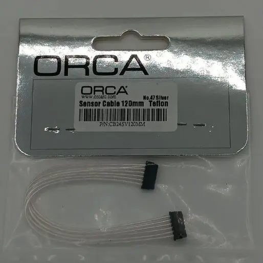 ORCA Teflon Silver Motor Sensor Wire 120mm *NEW*