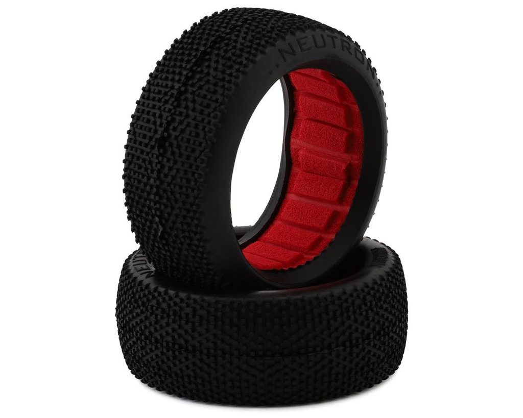 Matrix Tires Neutron 1/8 Off-Road Buggy Tires w/Inserts (2) (Clay Medium)