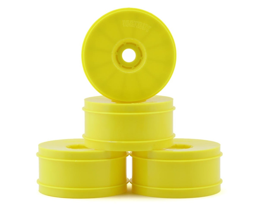 Matrix Tires 1/8 Off-Road Rims (Yellow) (4)