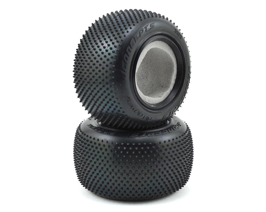 JConcepts Pin Downs 2.2" Stadium Truck Carpet Tires (2) (Pink)