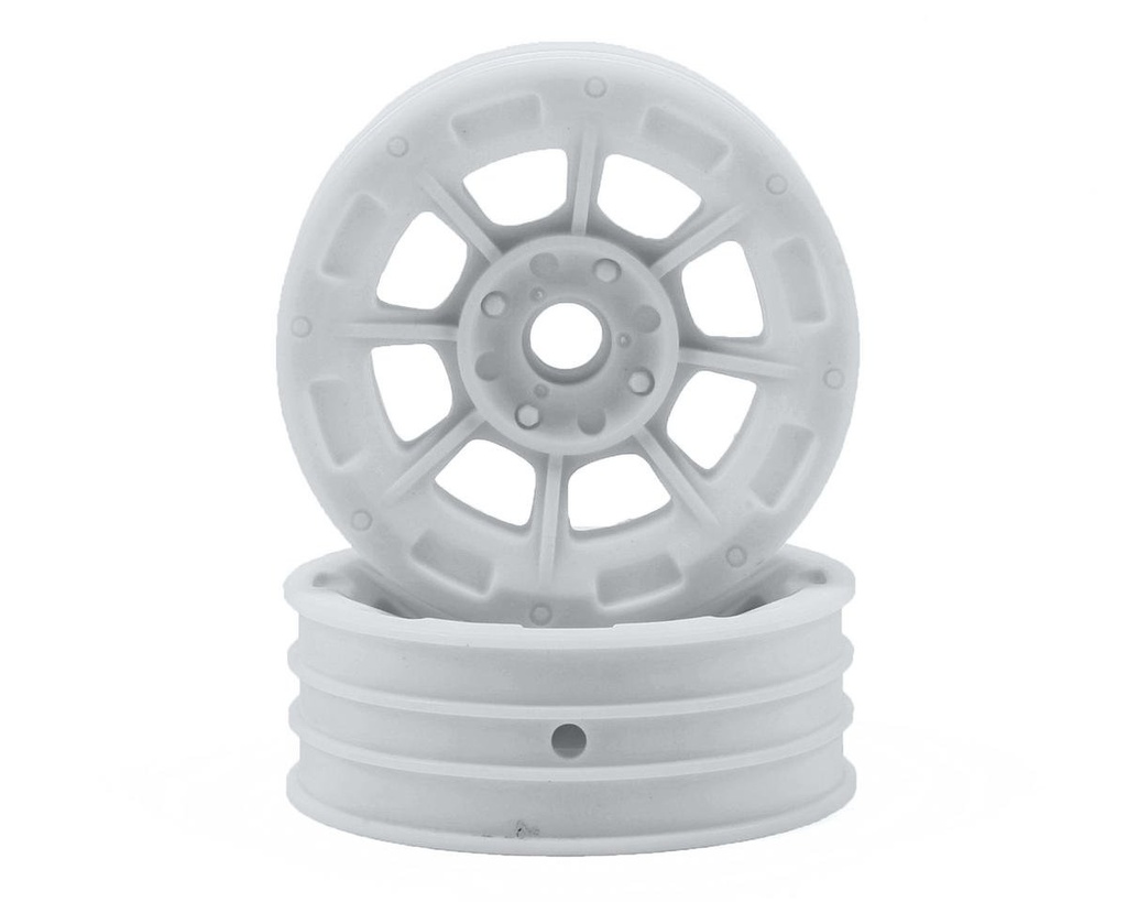 JConcepts Hazard 1.9" RC10 Front Wheel (White) (2)