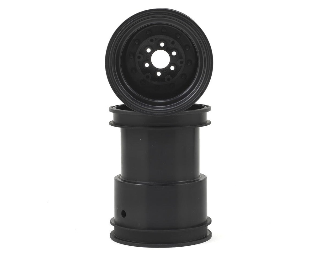 JConcepts Tribute 2.6x3.6" Monster Truck Wheel (Black) (2)