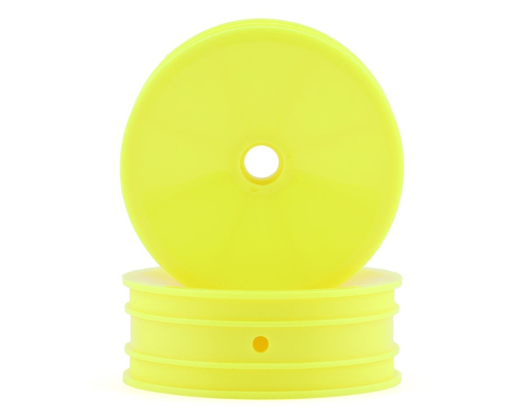 JConcepts Mono 1.9" RC10 Front Wheel (Yellow) (2)
