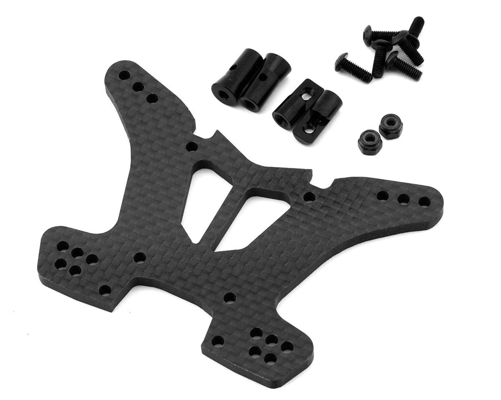 Exotek Front Carbon Fiber Shock Tower for Traxxas Slash 4X4