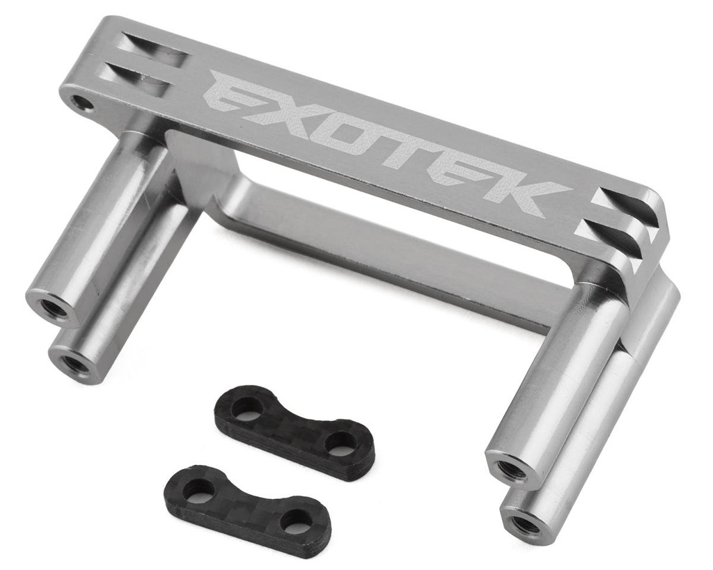 Exotek Tenacity/Lasernut HD Aluminum Servo Mount (Gun Metal)