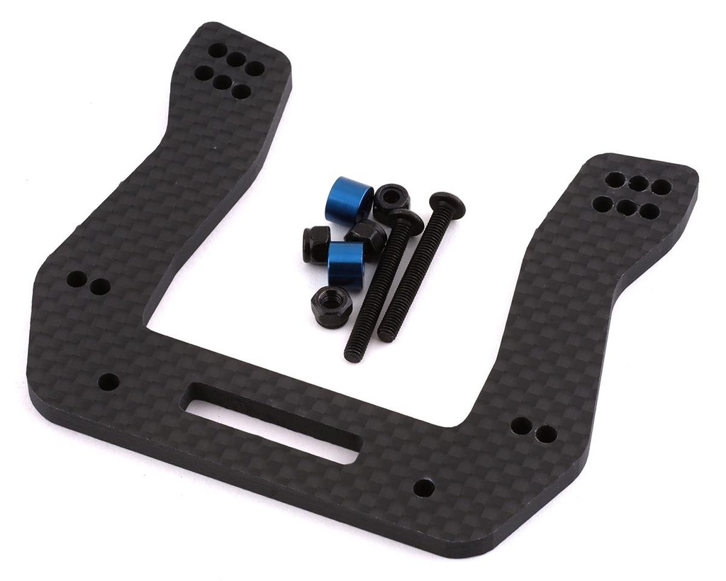 Exotek Drag 4mm Front Carbon Fiber Tower for Traxxas Slash