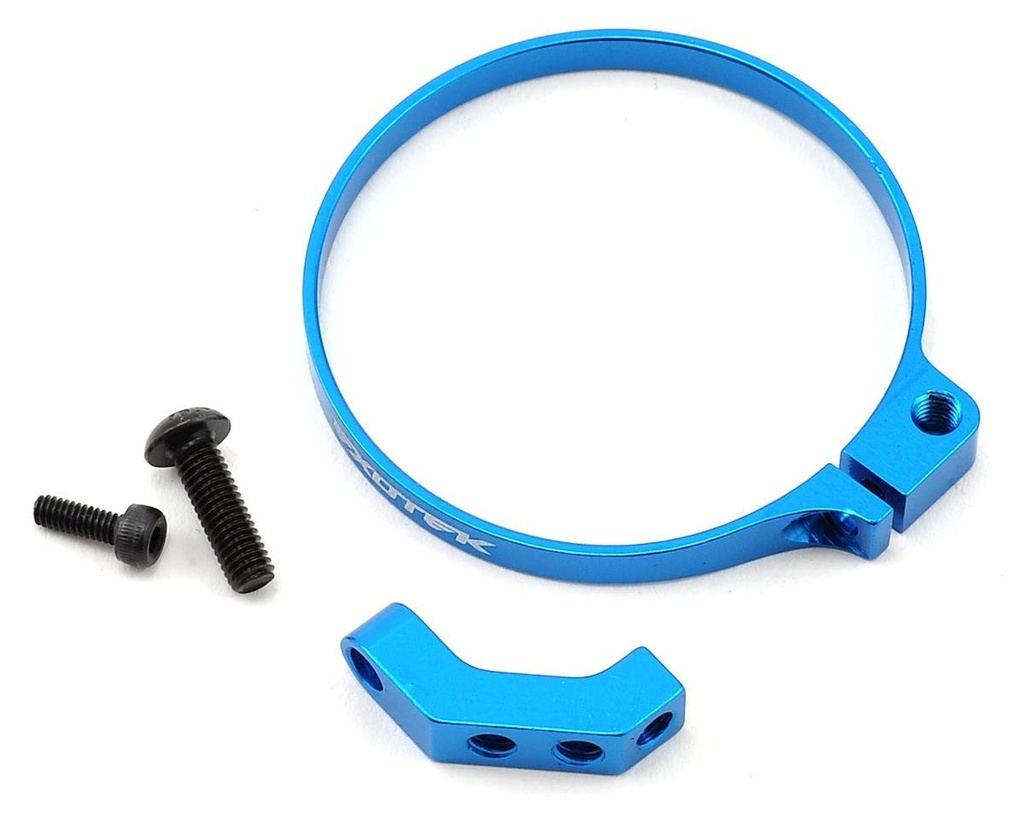 Exotek Angled Clamp On Fan Mount (Blue)