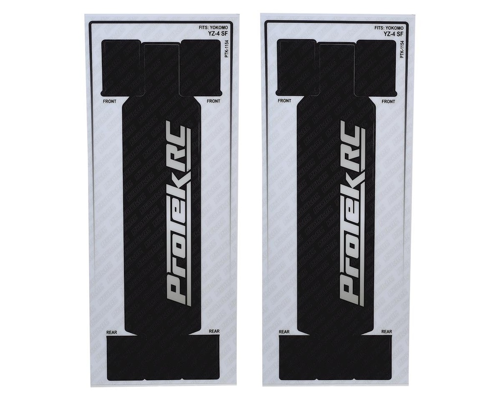 ProTek RC Yokomo YZ-4 SF "Thick" Precut Chassis Protective Sheet (2)