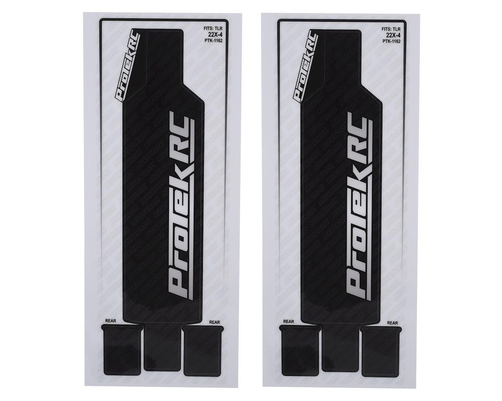 ProTek RC TLR 22X-4 "Thick" Precut Chassis Protective Sheet (2)