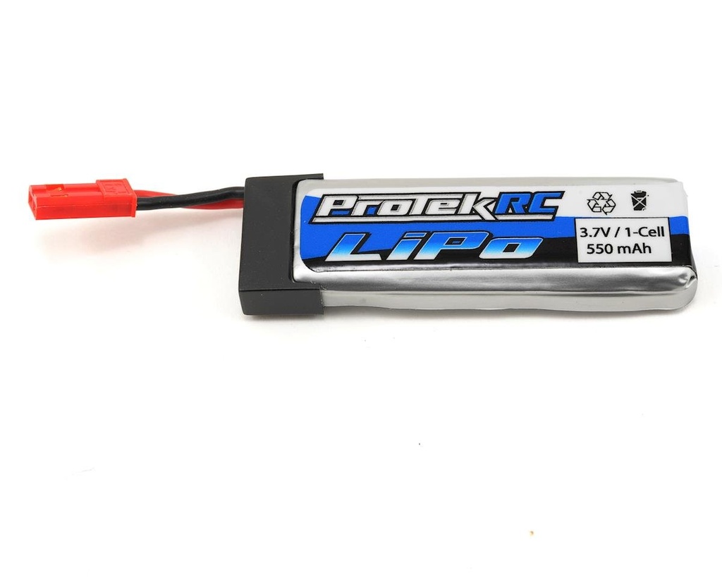 ProTek RC 1S High Power Blade 120SR Helicopter 25C LiPo Battery (3.7V/550mAh)