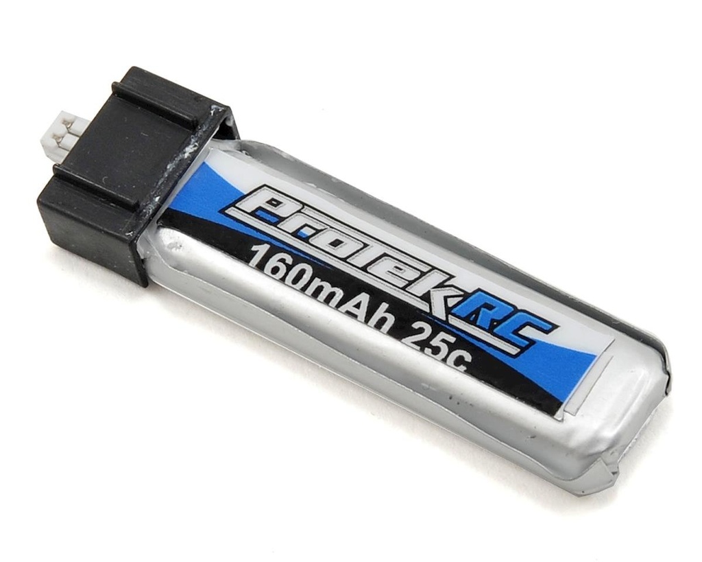 ProTek RC 1S High Power Micro Heli/Airplane 25C LiPo Battery (3.7V/160mAh)