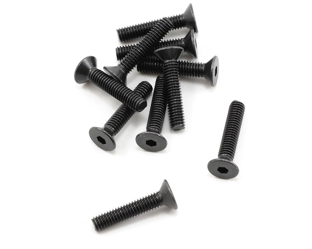 ProTek RC 4x20mm "High Strength" Flat Head Screws (10)