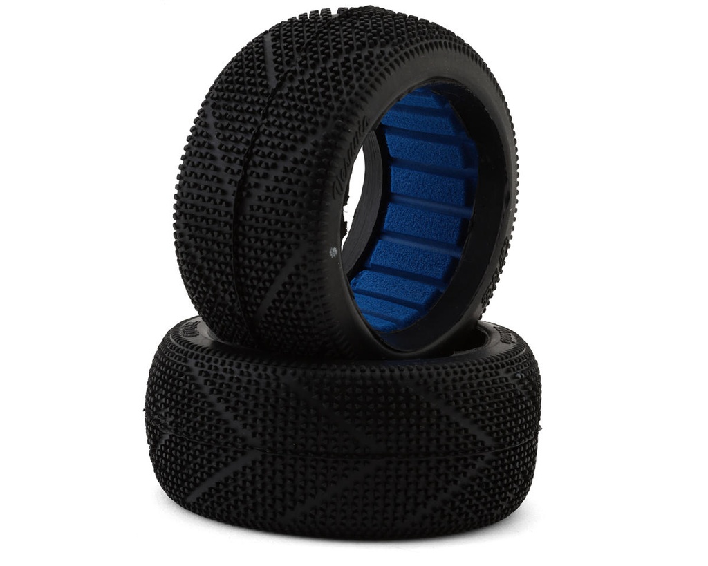 HotRace Vesuvio 1/8 Buggy Tires w/Inserts (2) (White)