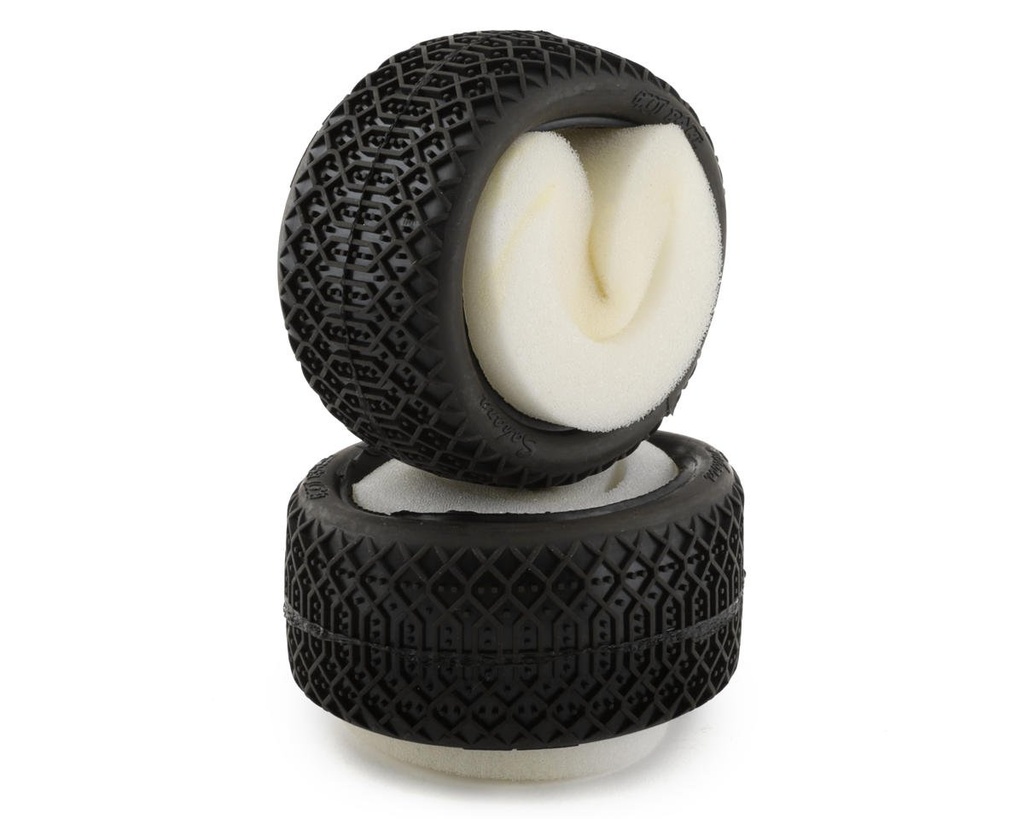 HotRace Sahara Dirt 1/10th Off Road Buggy Rear Tires w/Inserts (2) (Medium)