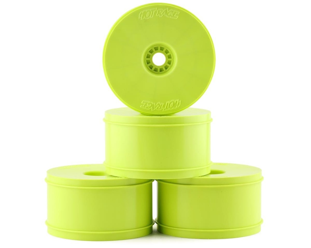 HotRace 1/8th Off Road Truggy Wheel (4) (Yellow)