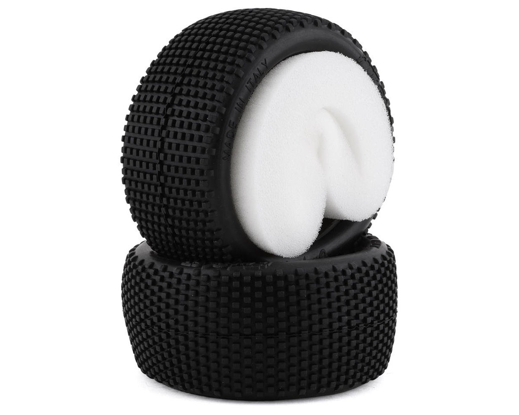 HotRace Bangkok Turf/Carpet 1/10th Off Road Buggy Rear Tires w/Inserts (2) (Medium)