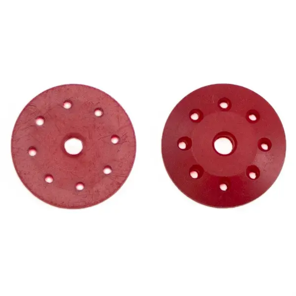 Ultimate Racing 16mm Conical Shock Pistons (Red) (8X1.2MM) (2pcs) 