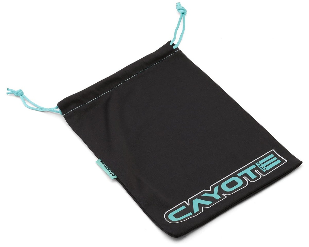 Cayote Small Drawstring Storage Pouch (Black)