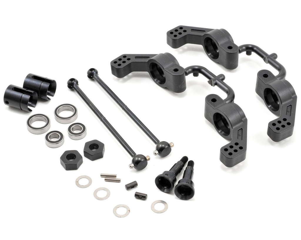 Tekno RC M6 Driveshaft & Hub Carrier Set