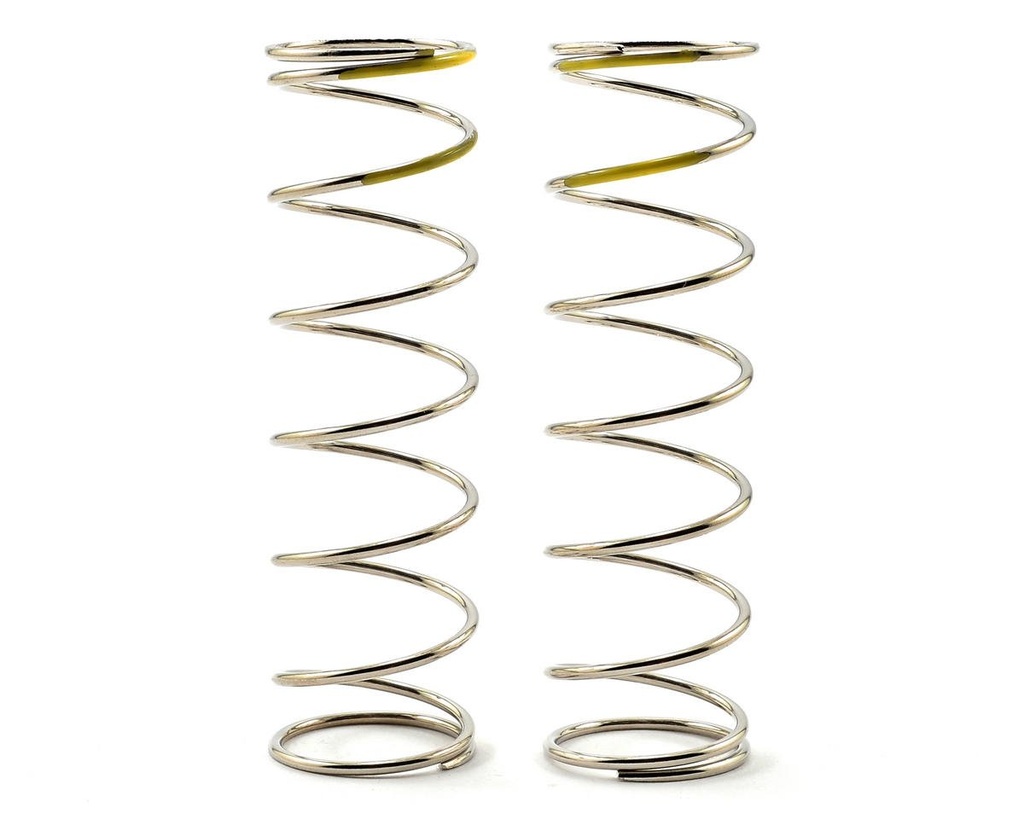 Tekno RC 80mm Front Shock Spring Set (Yellow) (1.6 x 8.0T) (2)