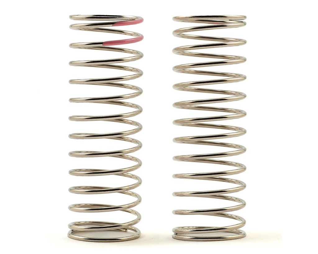 Tekno RC Low Frequency 70mm Rear Shock Spring Set (Pink - 2.28lb/in)