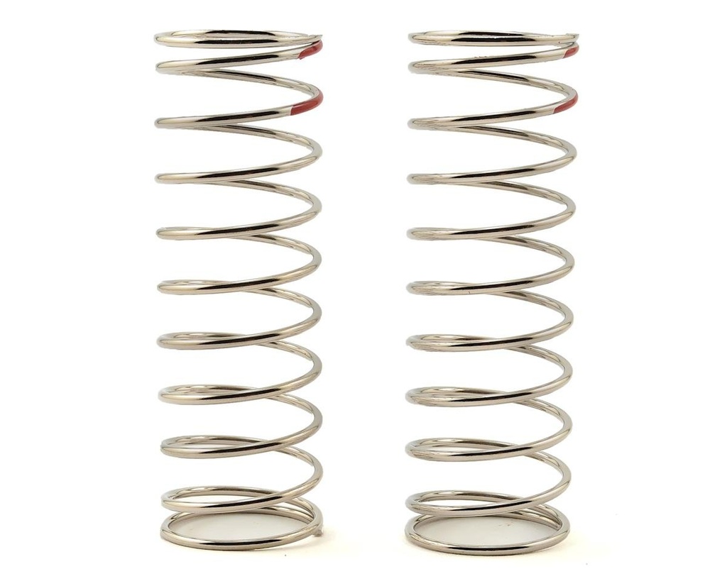 Tekno RC Low Frequency 70mm Rear Shock Spring Set (Red - 2.98lb/in)