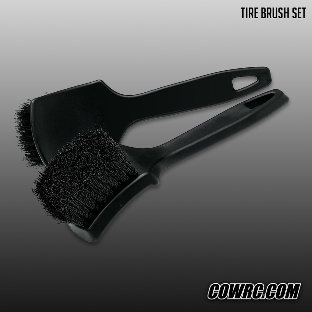 Cow RC Tire Brush Set