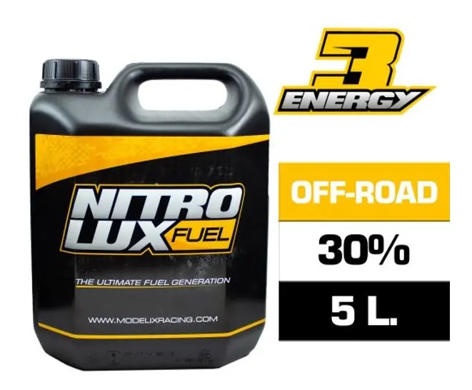 NitroLux Energy 3 Off-Road PRO Nitro Race Fuel (30%) (5L)