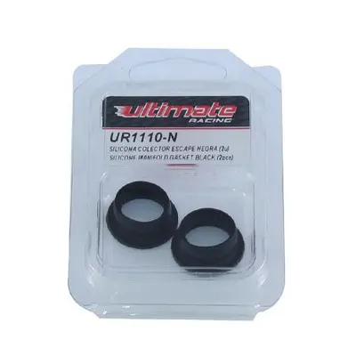 Ultiate Racing Silicone Manifold Gasket (Black) (2 Pc)