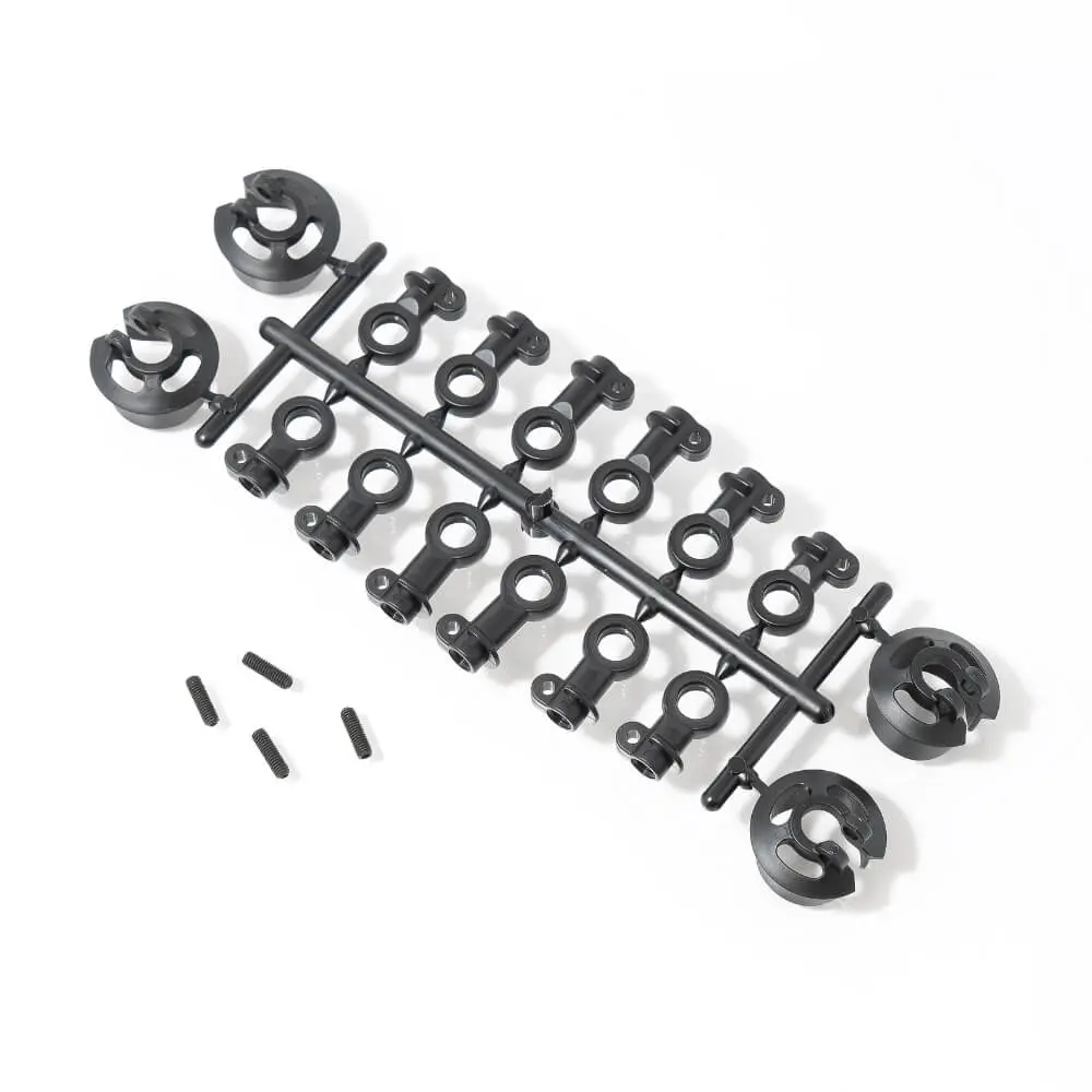 Shock Rod End and Spring Perch Set (w/ assorted length rod ends)