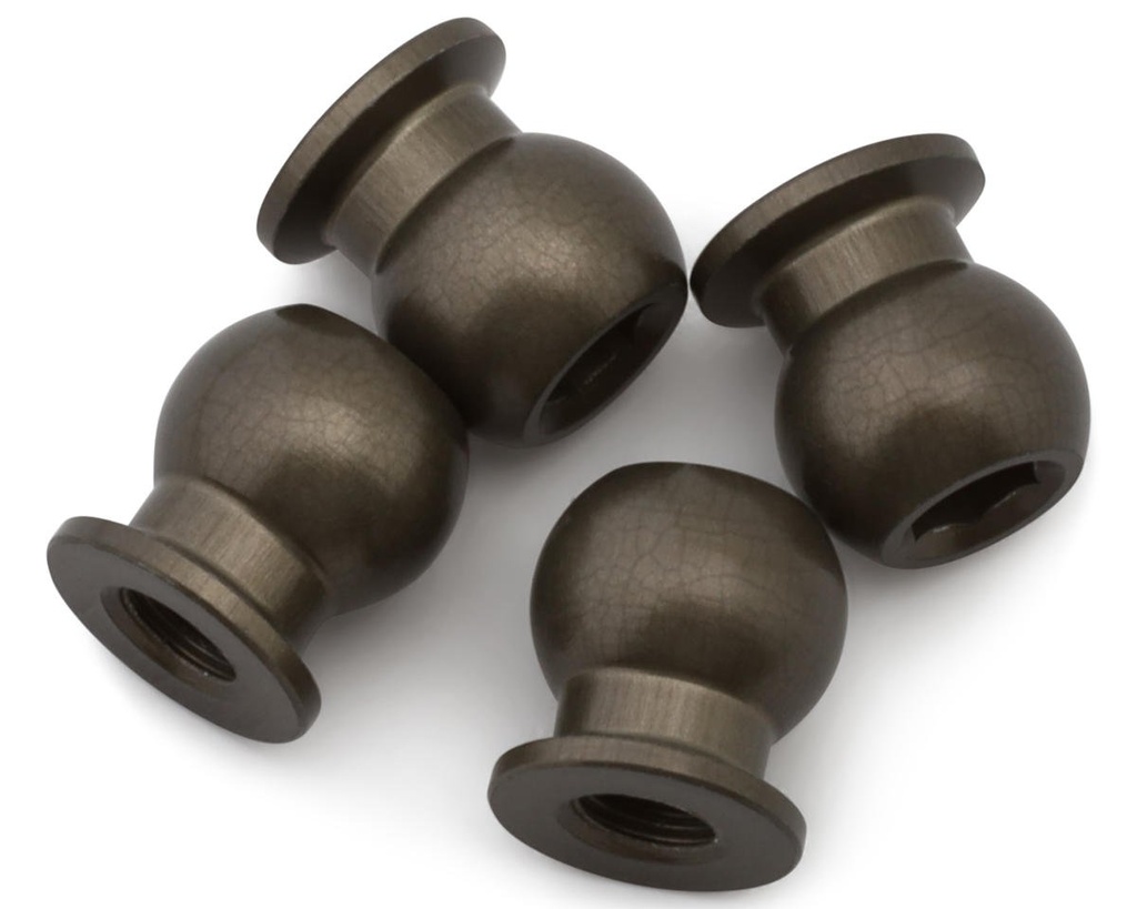 Mugen Seiki MTC2 6mm Aluminum Pivot Balls (4)