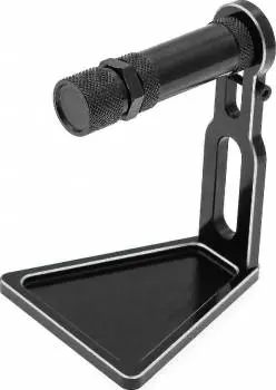 Hobby Details Tire Balancer Stand/Base (12mm to 17mm) - Black/Silver