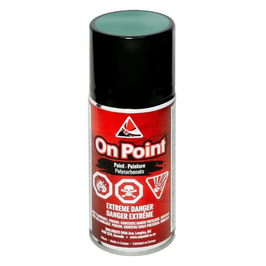 On Point 150ml RC Spray Paint - Metallic Green
