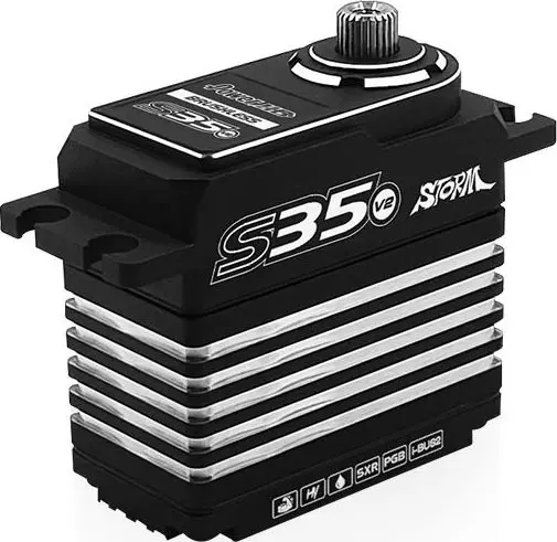 Power HD Storm S35-V2 HV Brushless Digital Servo w/Titanium Gears 45.0KG 0.085sec@8.4V