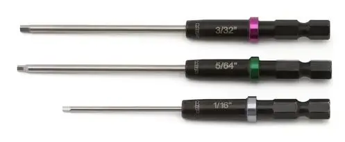 MIP Gen 2 Speed Tip Hex Driver Power Tool Tip Set (SAE) (1/16", 5/64" & 3/32")