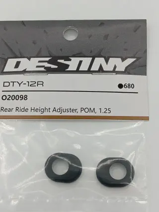 Rear Ride Height Adjuster, POM, 1.25 